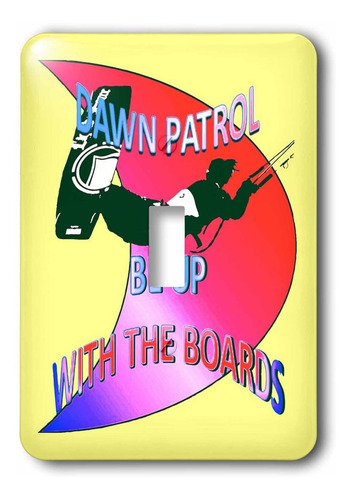 Dawn Patrol Be Up With The Boards Kitesurf Red Pink. Luz