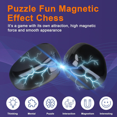 Juego De Ajedrez Magnetico - Juego De Mesa De Estrategia