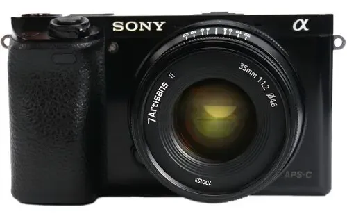 Lente 7artisans 35mm F1.2 Câmera Sony E-mount Alpha Nex Apsc