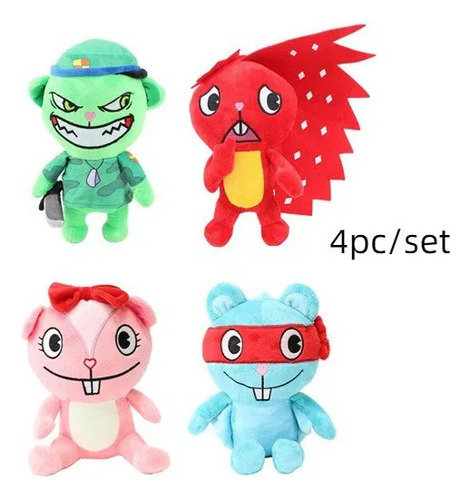 Mz Muñeca De Peluche Flippy New Gift De Happy Tree Friends