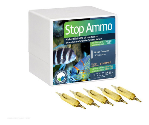 Prodibio Stop Ammo 5 Ampolas Redutor De Amônia