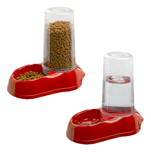 Dispensador Y Bebedero Para Perro Y Gato 1.5lts