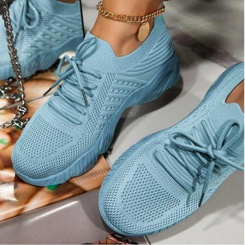 Zapatillas Deportivas Informales Ligeras Transpirables Mujer
