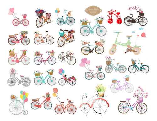 Seasonstorm Amor Bicicleta Kawaii Estetica Pastel Arte Agend