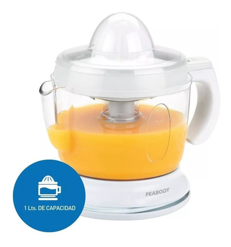 Extractor De Jugo Exprimidor Electrico 1 Ltr Peabody Pe Ec30