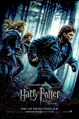 Pósters Harry Potter Reliquias De La Muerte 1 - 2010 120x85