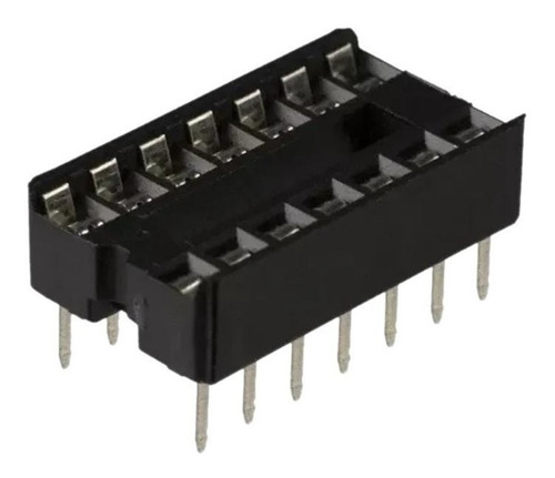 Pack X10 Zocalo Ic Socket 14 P 14 Pin Dip 14 Para Soldar