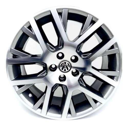 Kit 4 Rodas Aro 17x7 Vw Saveiro Cross G6 5x100 Gd Krmai R45