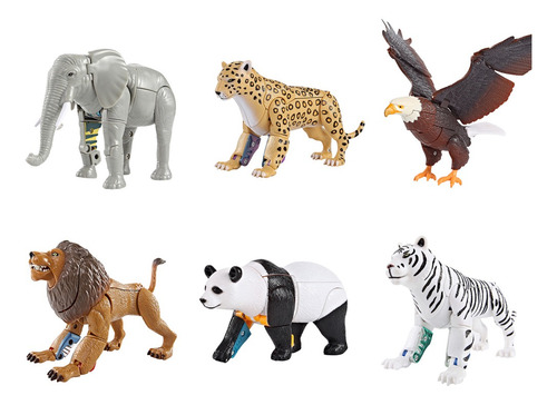Juguete Educativo Para Niños Transformer Robots Elefante