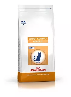 Alimento Royal Canin Veterinary Care Nutrition Feline Mature Consult Stage 1 para gato senior sabor mix en bolsa de 1.5 kg