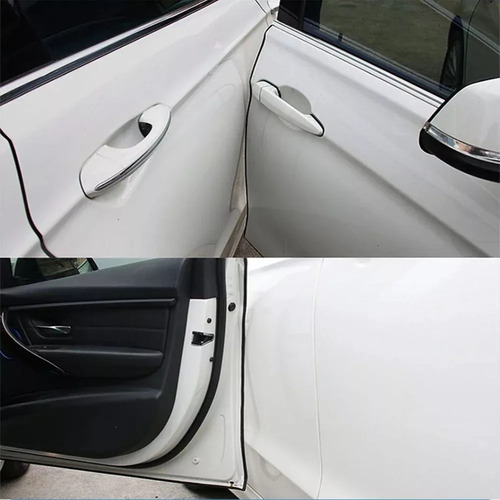 Cinta Autoadhesiva Protectora Filo Puerta Vehicular De 5 Met