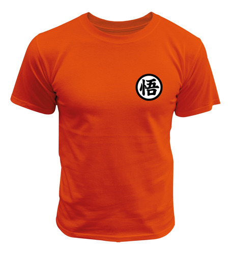 Playera Camiseta Son Goku Kanji Kakaroto Dragon Ball Dbz