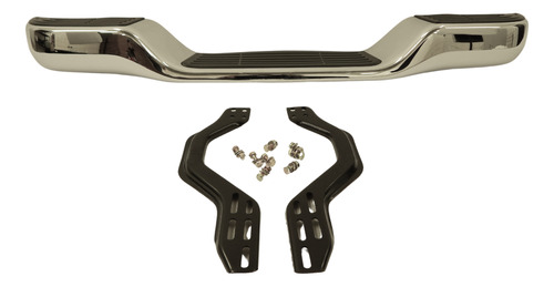 Parachoque Traseiro Hilux Srv 2010 2011 2012 2013 Cromado