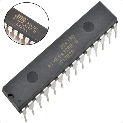 Microcontrolador Atmega328p-pu Dip Com Bootloader Original