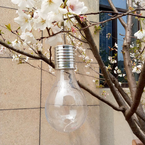 Lámpara Led Colgante Giratoria Solar Impermeable Para O