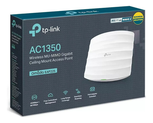 Access Point Tplink Eap 225-outdoor Ac1350 Gigabit Mu-mimo