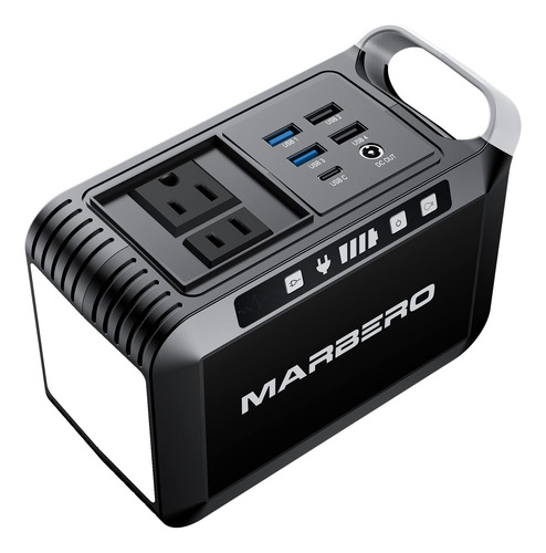 Banco De Energía Portátil Marbero 24000 Mah Con Toma De Corr
