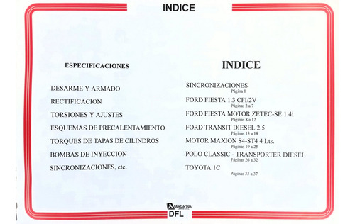 Manual De Servicio Diesel Naftero 97 Ford Toyota Volkswagen