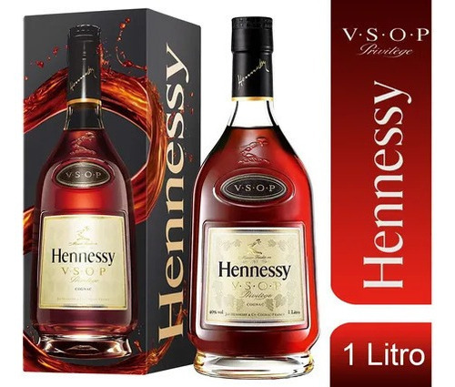 Cognac Hennessy Vsop Privilege 1 Litro Original