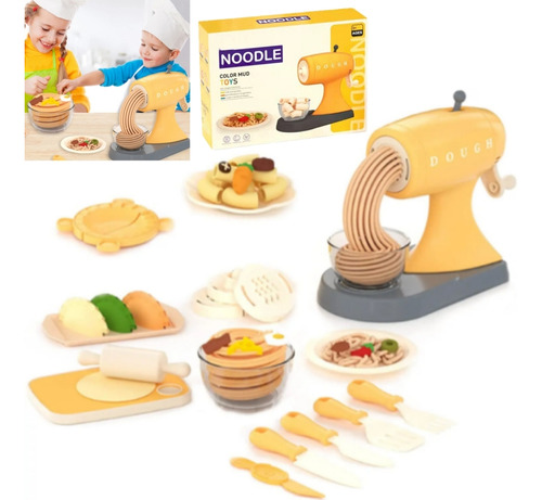 Máquina De Fideos De Arcilla Para Niños, Juego De Masa