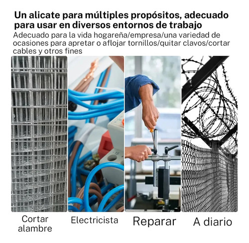 Alicates, Cables, Alicates Peludos Para Electricistas