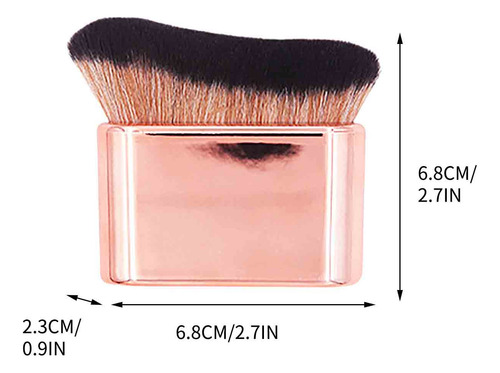 Cepillo Autobronceador Kabuki Grande Para Bronceador Corpora