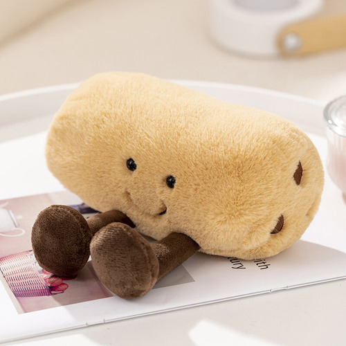 Muñeco Con Forma De Panecillo Con Forma De Tostada De Peluch