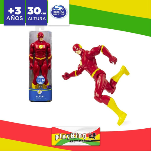 Flash Figura Articulada 30 Cm Dc Spin Master - Playking