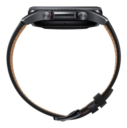 Samsung Galaxy Watch3 display de 1.4" con correa de piel color black y caja color mystic black - Excelente (Reacondicionado)