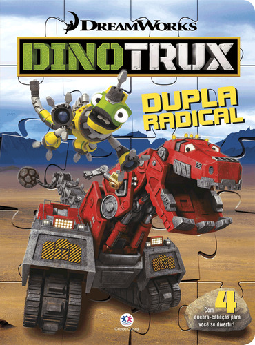 Dinotrux - Dupla radical: Com 4 quebra-cabeças para você se divertir!, de Ciranda Cultural. Editorial Ciranda Cultural Editora E Distribuidora Ltda. em português, 2018
