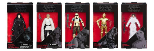 Star Wars Black Series Wave Roja 6 Kylo, Krennic, C-3po Leia