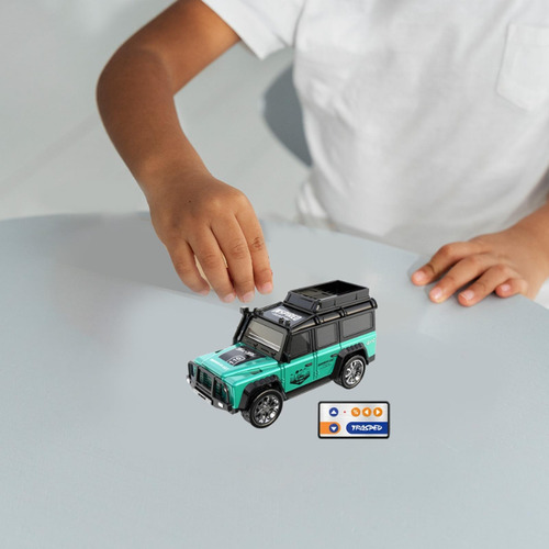 1/64 Rc Rock Model Truck Climbing Vehicle Forward Com Luz
