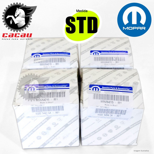 Imagem 5 de 5 de Jogo De Pistão Std Fiat Toro 1.8 E-torq Flex | 55264215