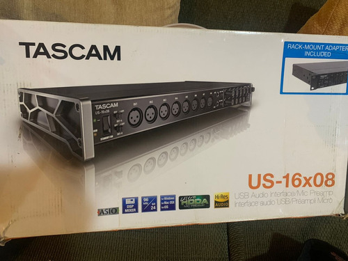 Interfaz De Audio Tascam Modelo Us-16x08