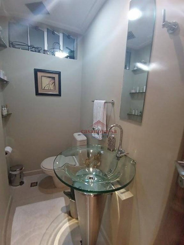 Imagem 11 de 30 de Apartamento Com 3 Dormitórios À Venda, 216 M² Por R$ 1.700.000,00 - Jardim - Santo André/sp - Ap0666