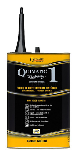 Fluido De Corte N°1 500ml Quimatic - Tapmatic