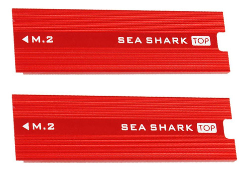 Disipador Térmico De Aluminio De 2 Piezas Para M.2 2280 Ssd