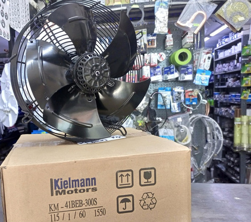 Axial Kielmann 10 Pulgadas Extractor Monofásico  110v/220v