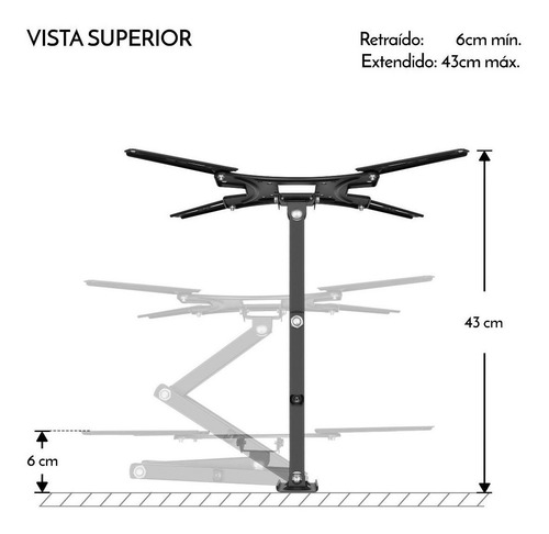 Soporte Para Tv De 13 A 50 PuLG. Con Brazo Articulado Steren