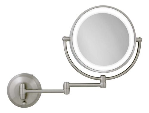 Espejo De Maquillaje Zadro 11 Led Montado En La Pared, 10 X
