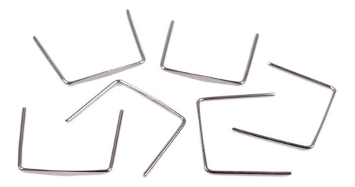 200 Clips Gravata Para Montar Lustre 16mm Em Aço Inox