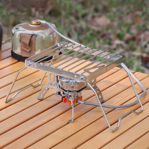 Grill De Estufa Plegable De Fogata De Fogata