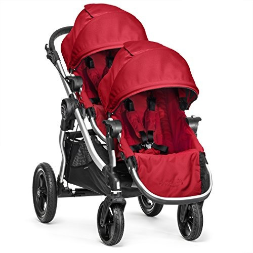 Baby Jogger City Select Double Stroller Con Second Seat,