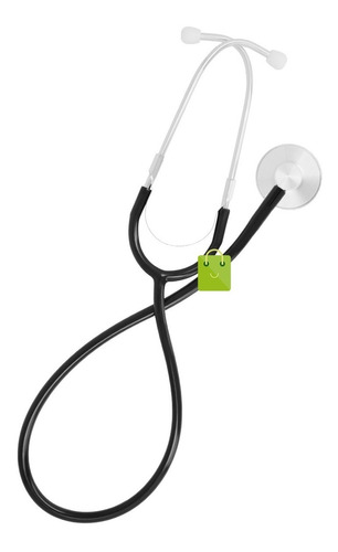 Imagen 1 de 6 de Estetoscopio Philco Medics Campana Simple 47cm Bk3001