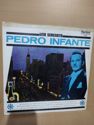 Pedro Infante - Una Serenata - Vinilo Lp Vinyl 