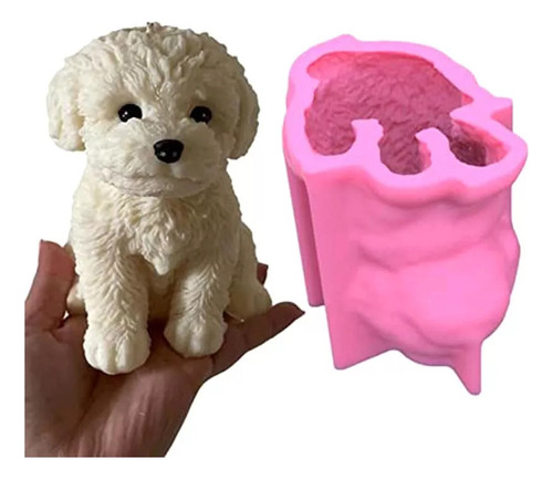 H Molde For Perros, Molde 3d De Silicona For Velas For Perr