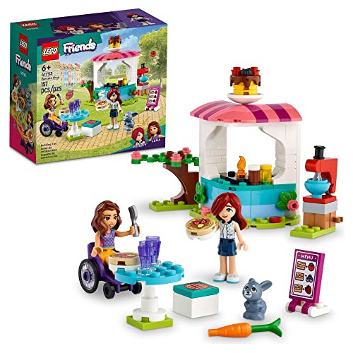 Lego Friends Pancake Shop 41753 Building Toy Set, Pretend Cr