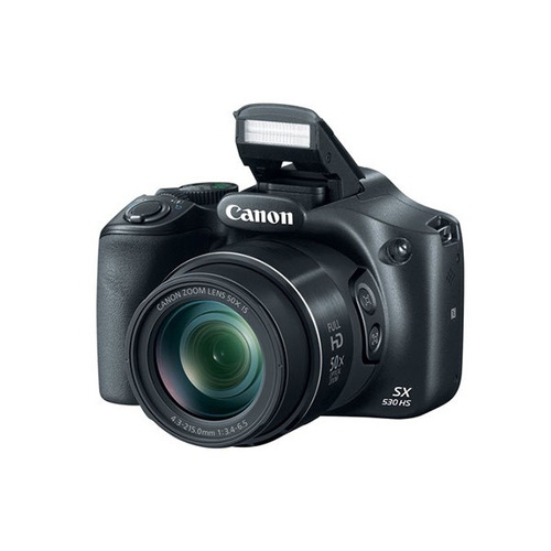 Camara Canon Powershot Sx530 Hs Full Hd 16 Mp Wi Fi Negro