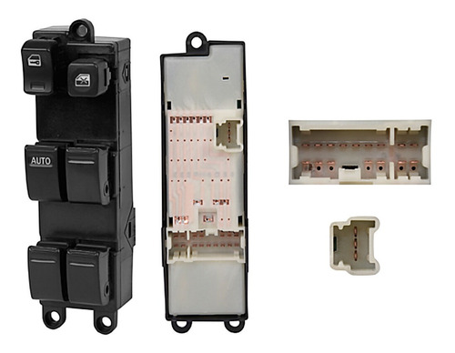 (1) Control Cristal Negro 6 Teclas X-trail Del 2002 Al 2007