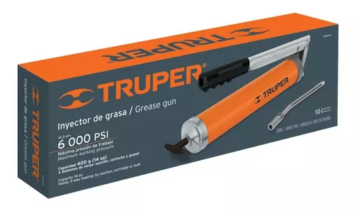 Engrasadora Manual Truper Industrial Grasera 400g